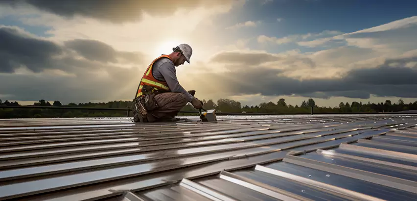 Commercial Roof Restoration in Tuttle