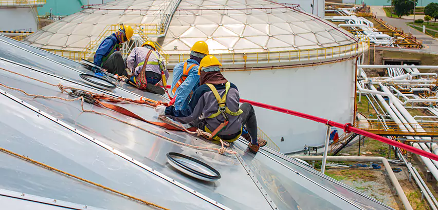 Emergency Commercial Roof Repair in Tuttle