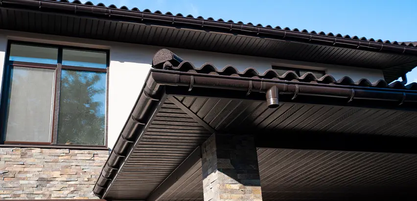 Soffit Fascia and Gutter Installation in Tuttle