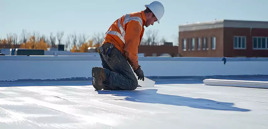 Commercial Roof Coating in Tuttle