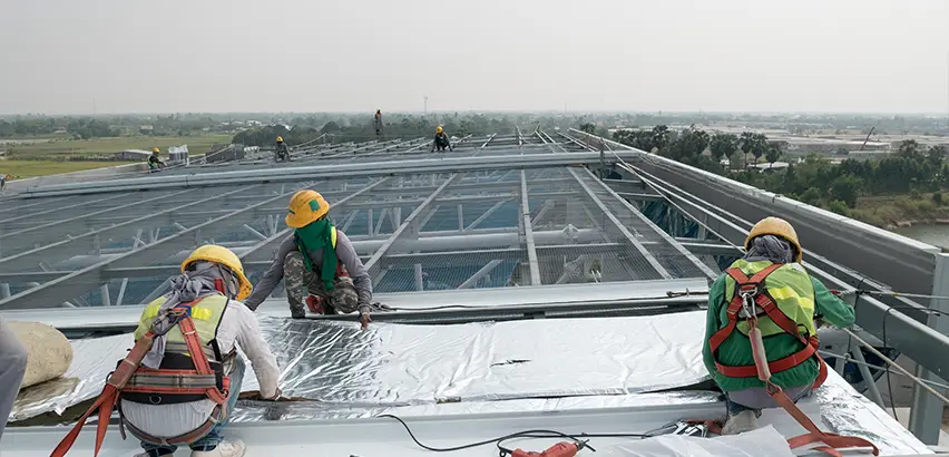 Commercial Roof Installation in Tuttle