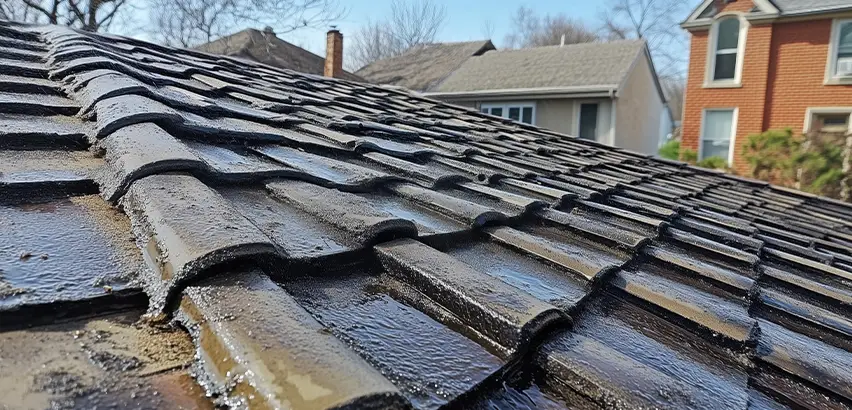 Shingle Roof Leak Replacement in Tuttle