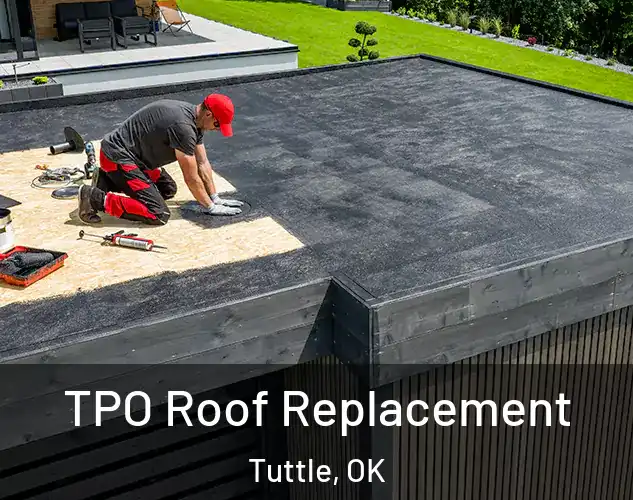  TPO Roof Replacement Tuttle, OK