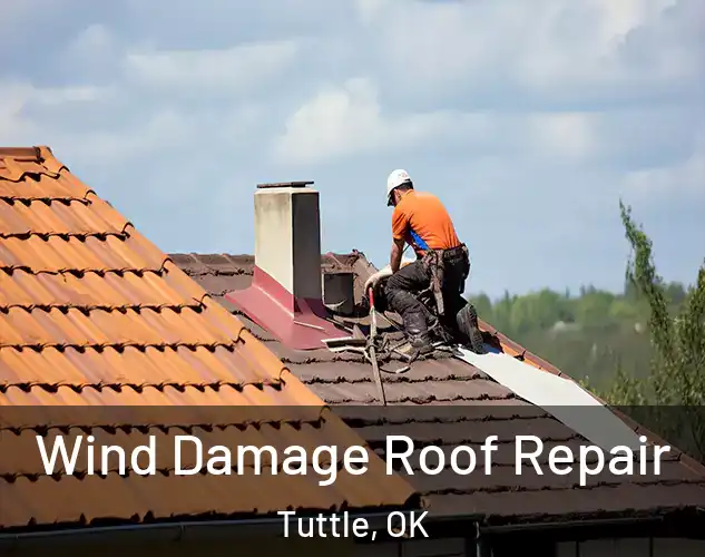  Wind Damage Roof Repair Tuttle, OK